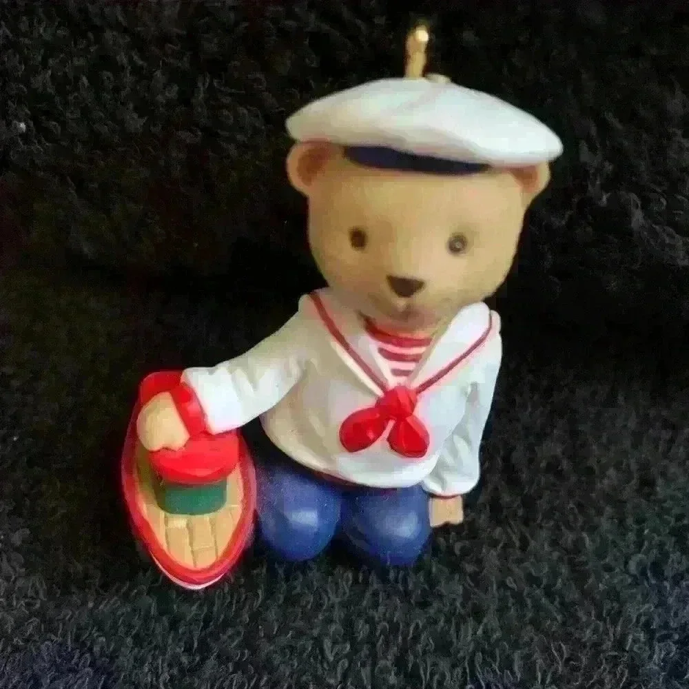 Vintage 1993 Hallmark Keepsake Ornaments, The Bearingers, Set of 4